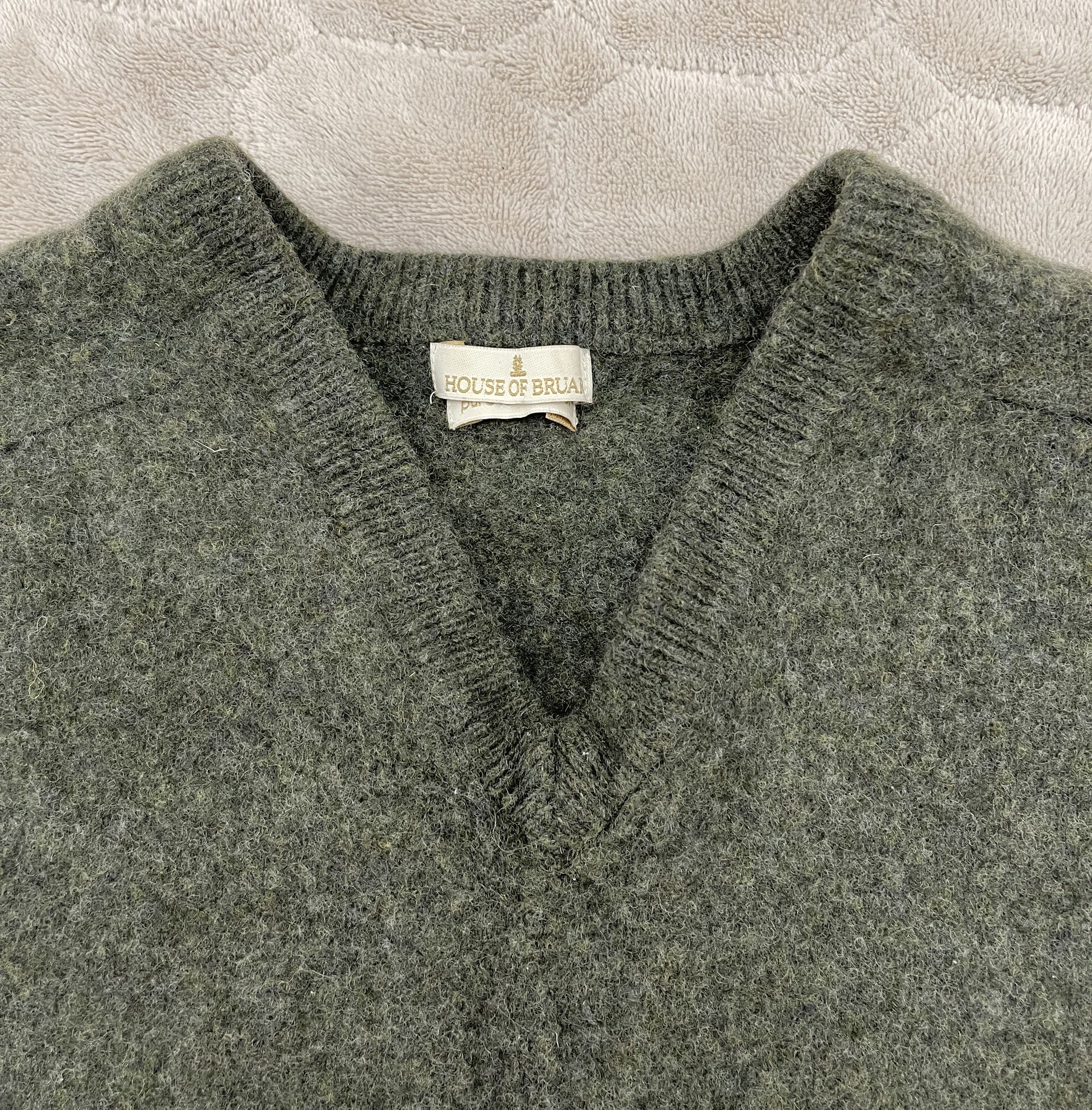 Vintage HOUSE OF BRUAR. PURE LAMBSWOOL Size S / US 4 / IT 40 - 2 Thumbnail