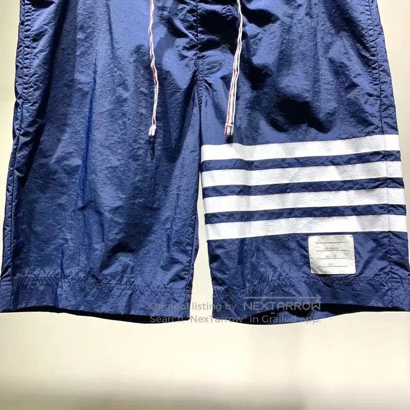Thom Browne Thom Browne Men's Blue Nylon Shorts . Size US 30 / EU 46 - 4 Thumbnail