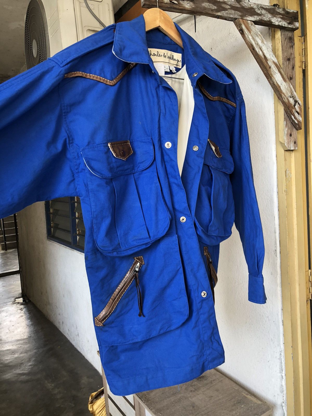 Jean Charles De Castelbajac Specially Made🔥 Jean Charles De Castelbajac Field Jacket Size US M / EU 48-50 / 2 - 19 Thumbnail