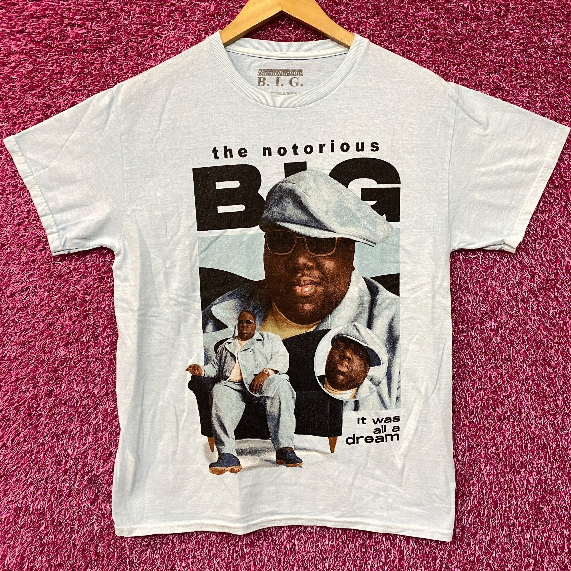 Rap Tees The Notorious B.I.G. It Was All A Dream T-shirt Small Size US S / EU 44-46 / 1 - 1 Thumbnail