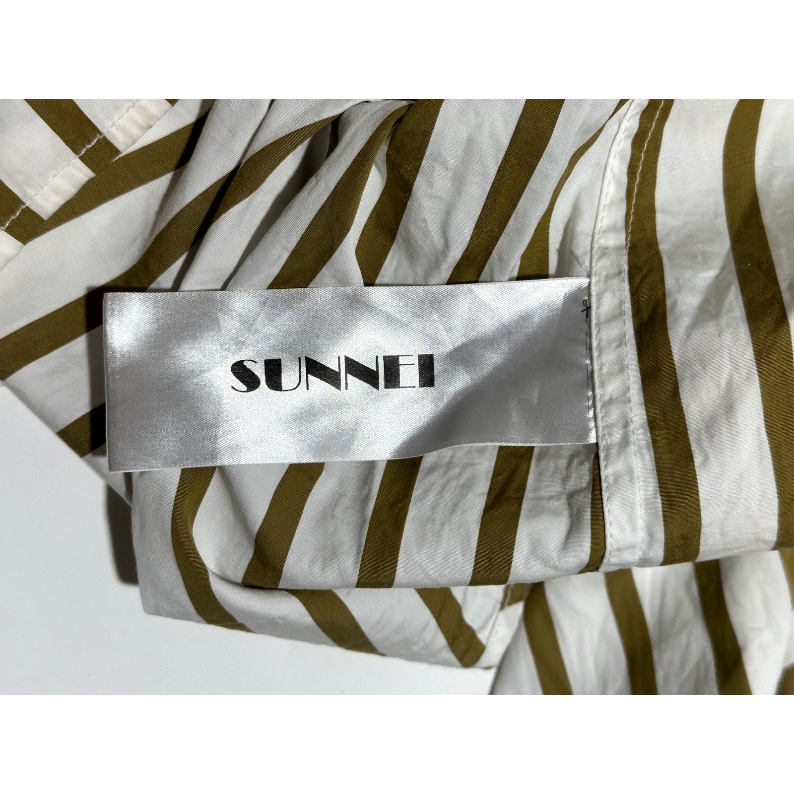 Sunnei Sunnei Striped 3/4 Button Up Size US L / EU 52-54 / 3 - 4 Thumbnail