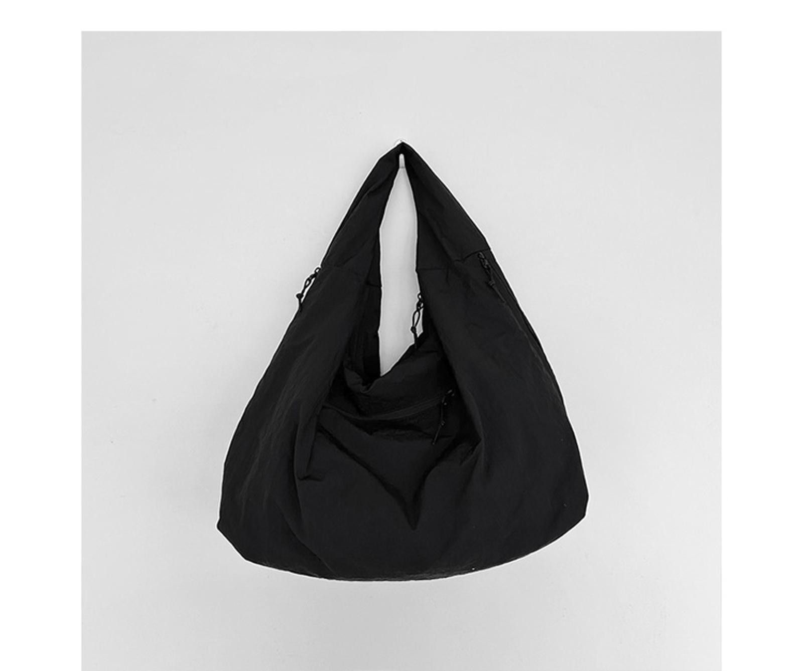 Other Stylish Black Hobo Bag - Versatile and Durable Size ONE SIZE - 4 Thumbnail