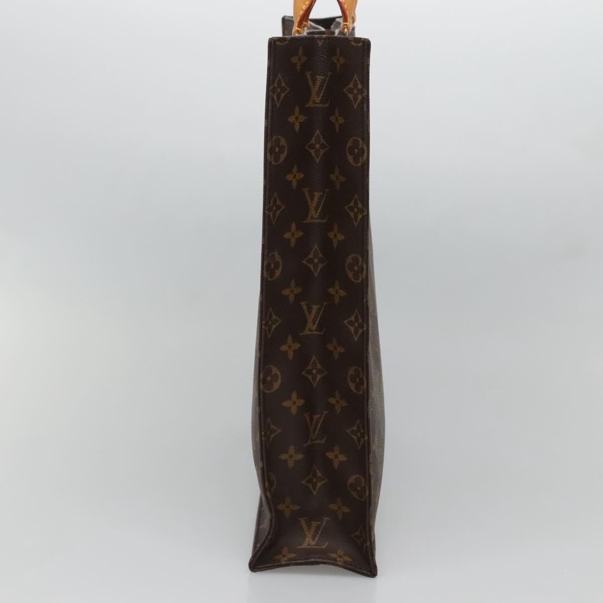 Louis Vuitton LOUIS VUITTON Monogram Sac Plat Hand Bag M51140 Size ONE SIZE - 4 Thumbnail