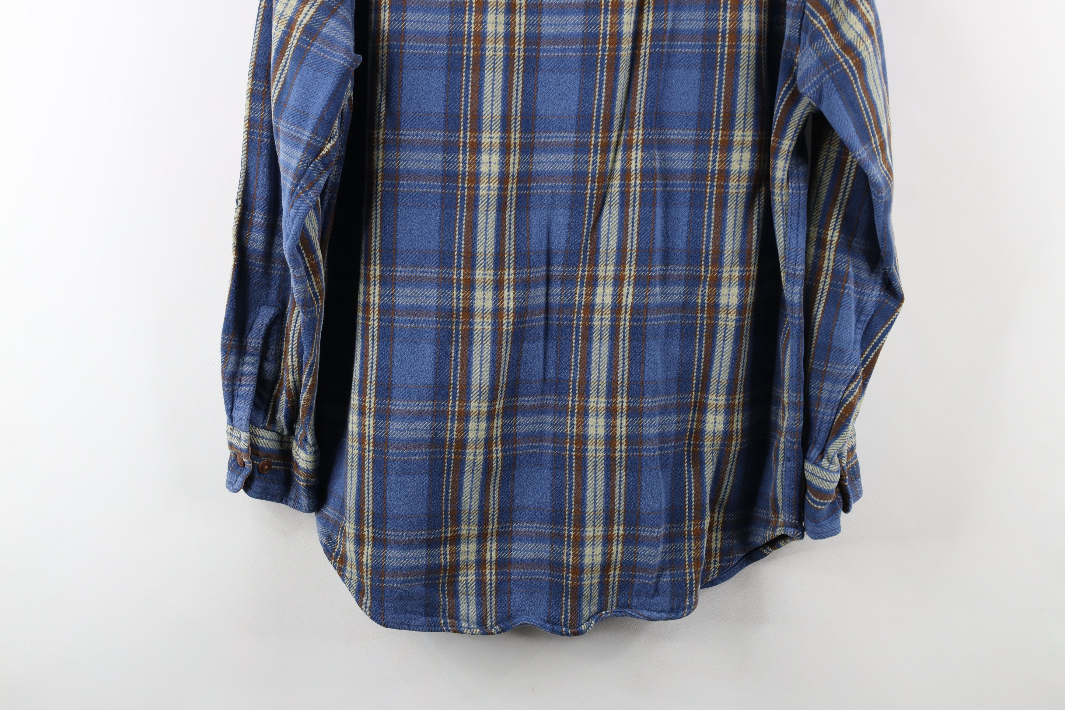 Vintage Vintage 90s Streetwear Heavyweight Flannel Button Shirt Size US M / EU 48-50 / 2 - 12 Thumbnail