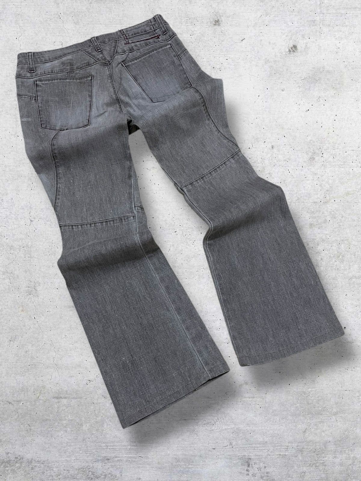 Marithe + Francois Girbaud VINTAGE MARITHE FRANCOIS GIRBAUD DESIGNER 90S OG FLARE DENIM Size US 29 - 10 Thumbnail