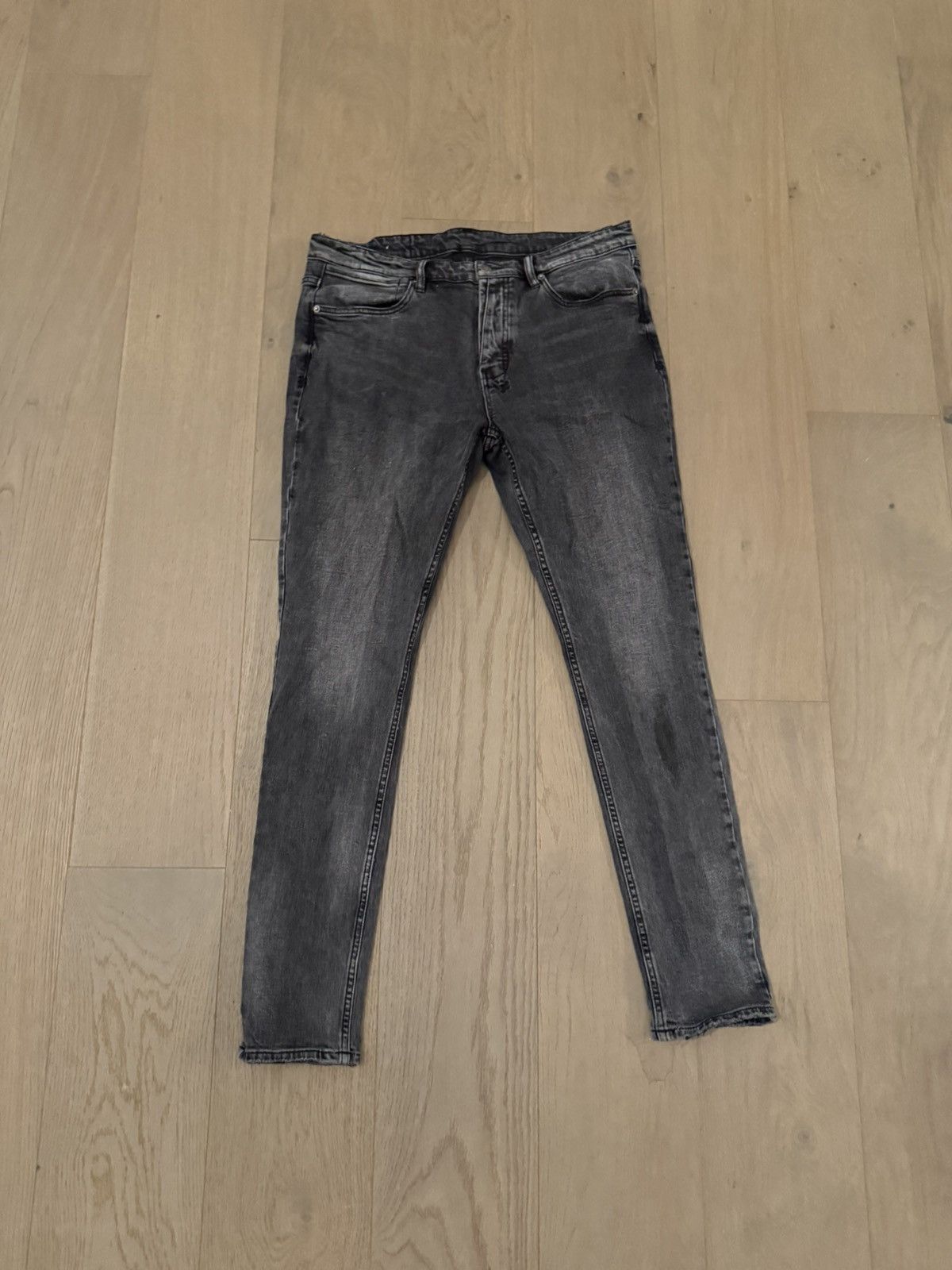 Ksubi Ksubi Black Skinny Jeans – Slim Fit Designer Denim Size US 37 - 1 Thumbnail