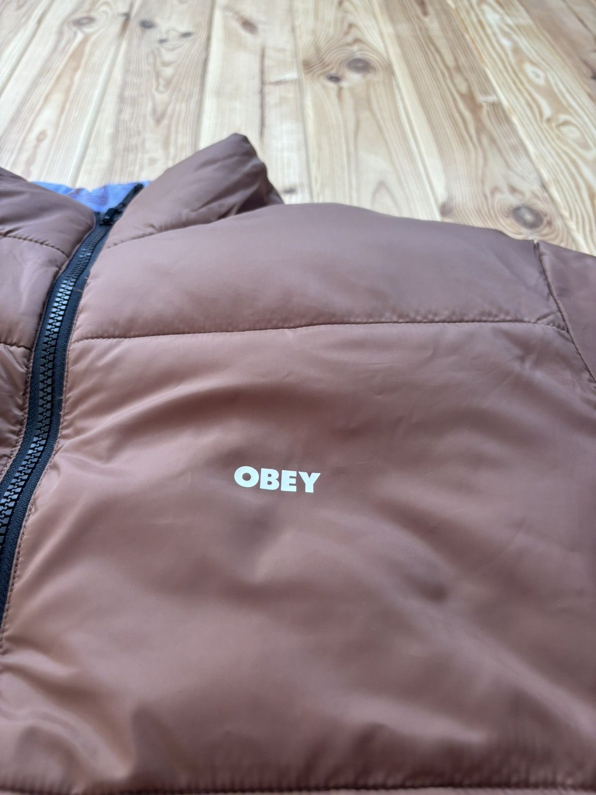 Obey Original Obey reversible puffer jacket Size US M / EU 48-50 / 2 - 3 Thumbnail