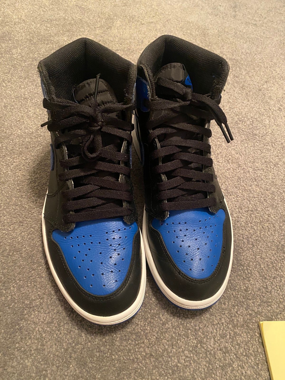 Pre-owned Jordan Nike Jordan 1 Royal Blue Size 9 Shoes