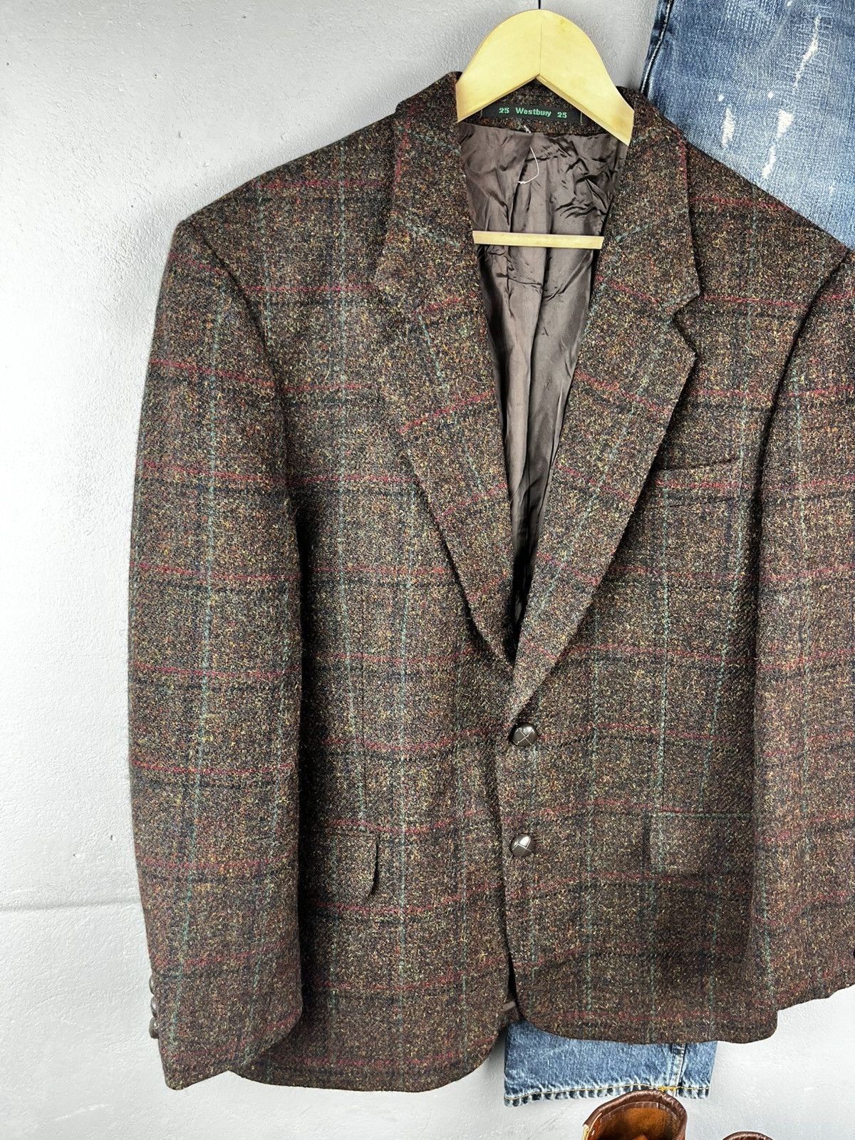 Harris Tweed Harris Tweed wool blazer jacket Size US M / EU 48-50 / 2 - 9 Thumbnail
