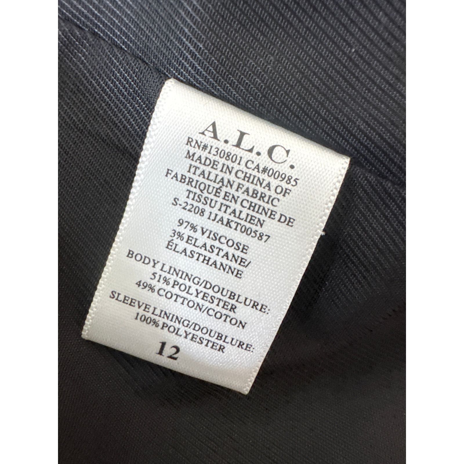 A.L.C. A.L.C. Dakota Single Button Blazer Jacket in Jade Green Size XL / US 12-14 / IT 48-50 - 9 Thumbnail