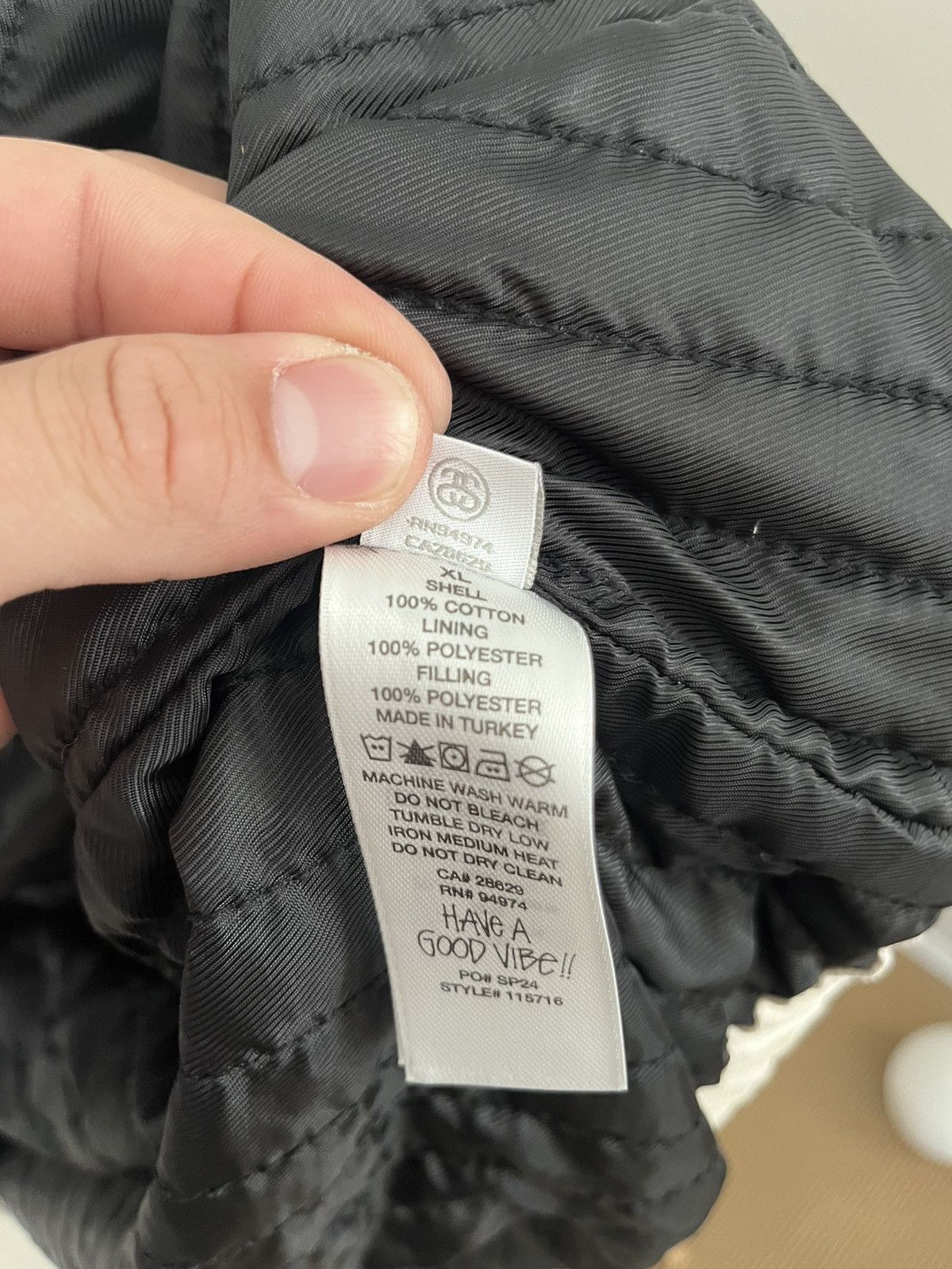 Stussy STUSSY WORK JACKET INSULATED BONE/WHITE XL Full Zip Hooded Size US XL / EU 56 / 4 - 8 Thumbnail