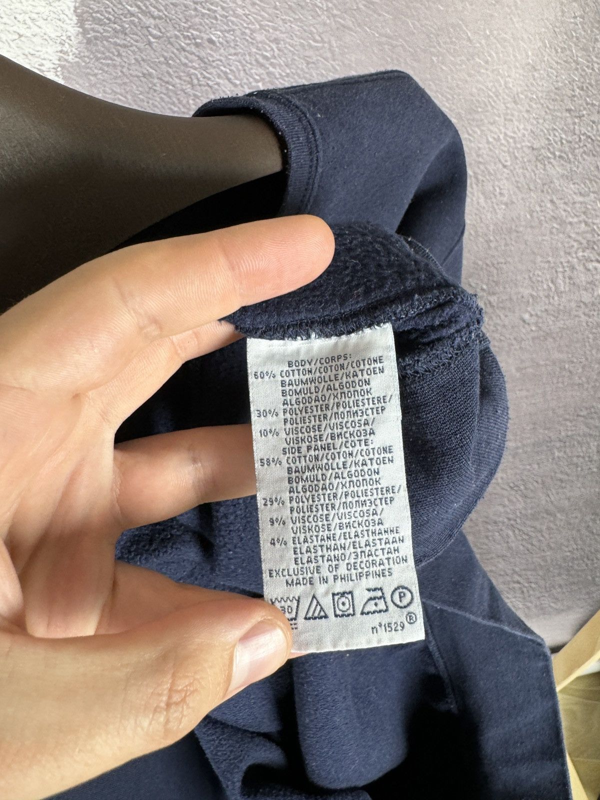Polo Ralph Lauren Polo Ralph Lauren vintage blue navy logo sweatshirt Size US XL / EU 56 / 4 - 9 Thumbnail