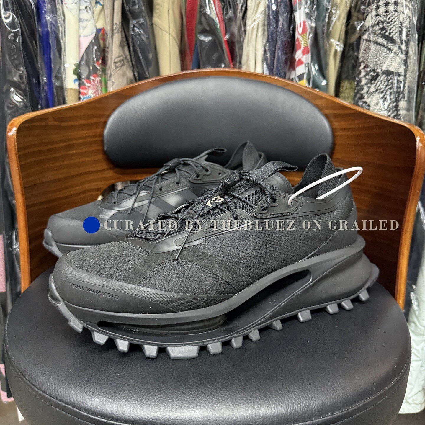 Y-3 Y-3 S-GENDO Trail Sneakers Size US 11 / EU 44 - 1 Thumbnail