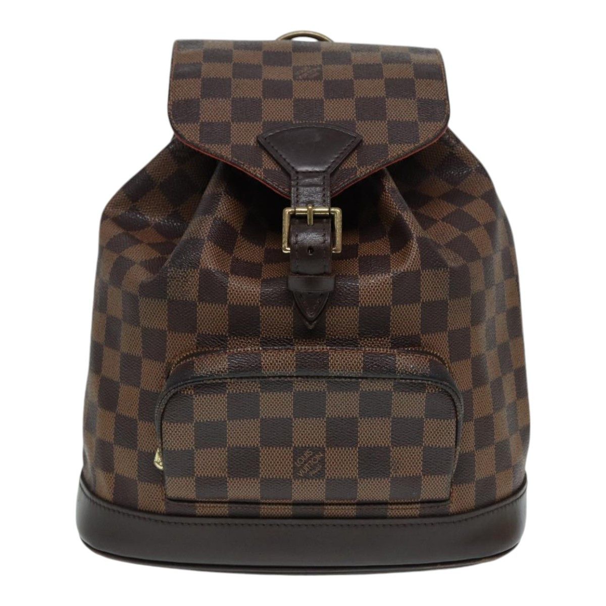 Louis Vuitton Montsouris Brown Canvas Backpack Bag (Pre-Owned) Size ONE SIZE - 1 Thumbnail