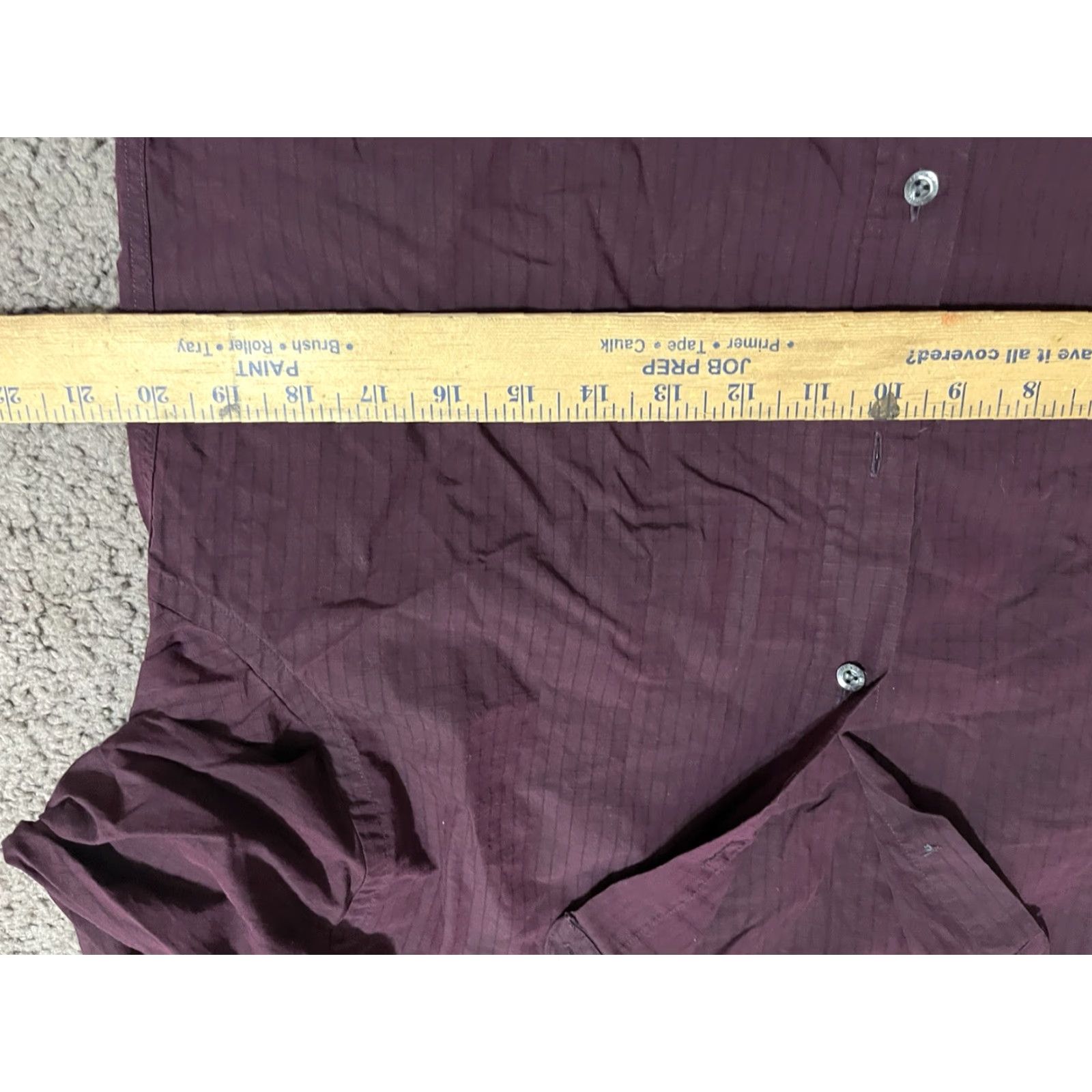 Bcbgmaxazria BCBGMAXAZRIA Shirt Men Long Sleeve Button-Up 15.5-32/33 Medium Red Knit Cotton Modern Fit 90s Event? (adjusted) Size US M / EU 48-50 / 2 - 4 Thumbnail