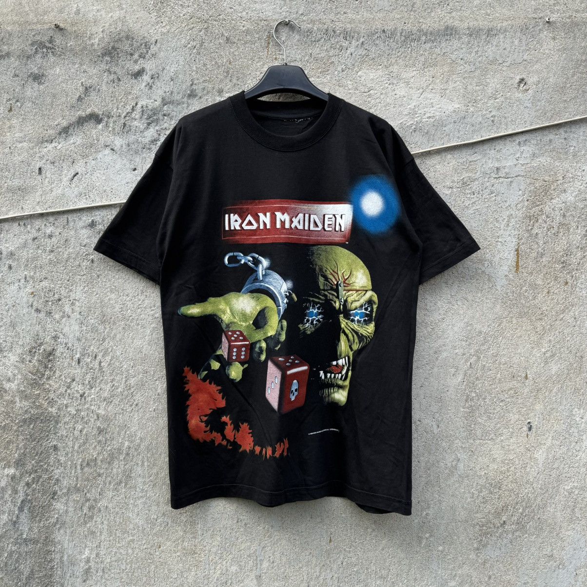 Band Tees 1998 Iron Maiden The Angel and the Gambler Vintage Metal Tee Size US L / EU 52-54 / 3 - 3 Thumbnail