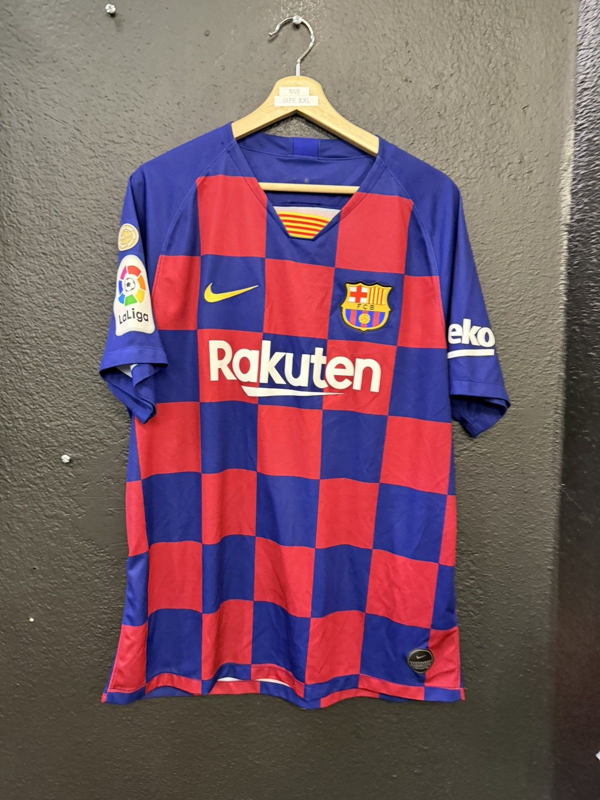 Nike Nike FC Barcelona 2019-20 home jersey #10 Messi Size US XL / EU 56 / 4 - 1 Thumbnail