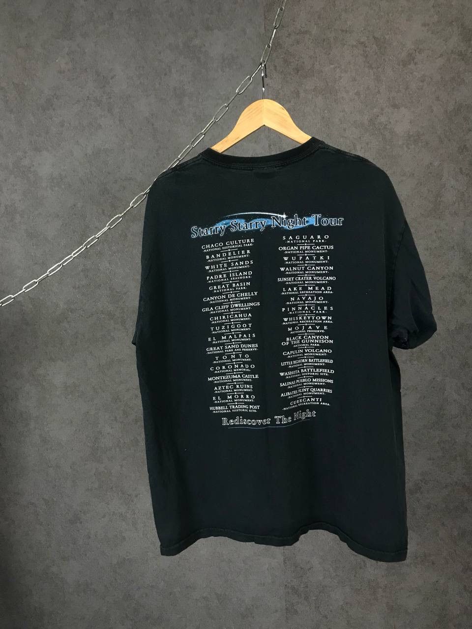 Band Tees × Other × Vintage Starry Starry Night Tour vintage other overprinted tour tee Size US XL / EU 56 / 4 - 2 Thumbnail