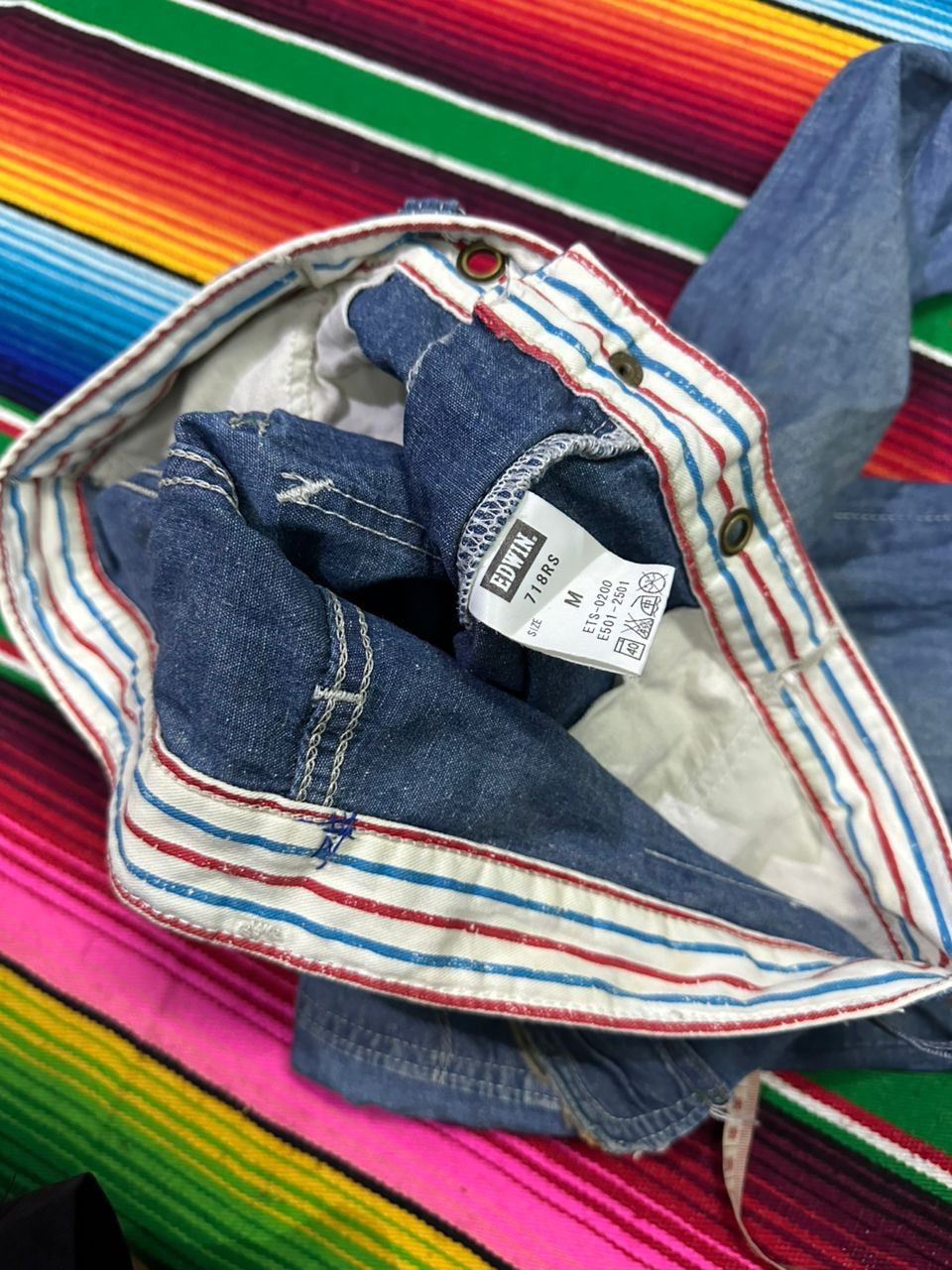 Edwin × If Six Was Nine × Japanese Brand 💥Edwin Japan💥 Edwin Dungaree Comfortable Clothing💥 Size US 32 / EU 48 - 6 Thumbnail
