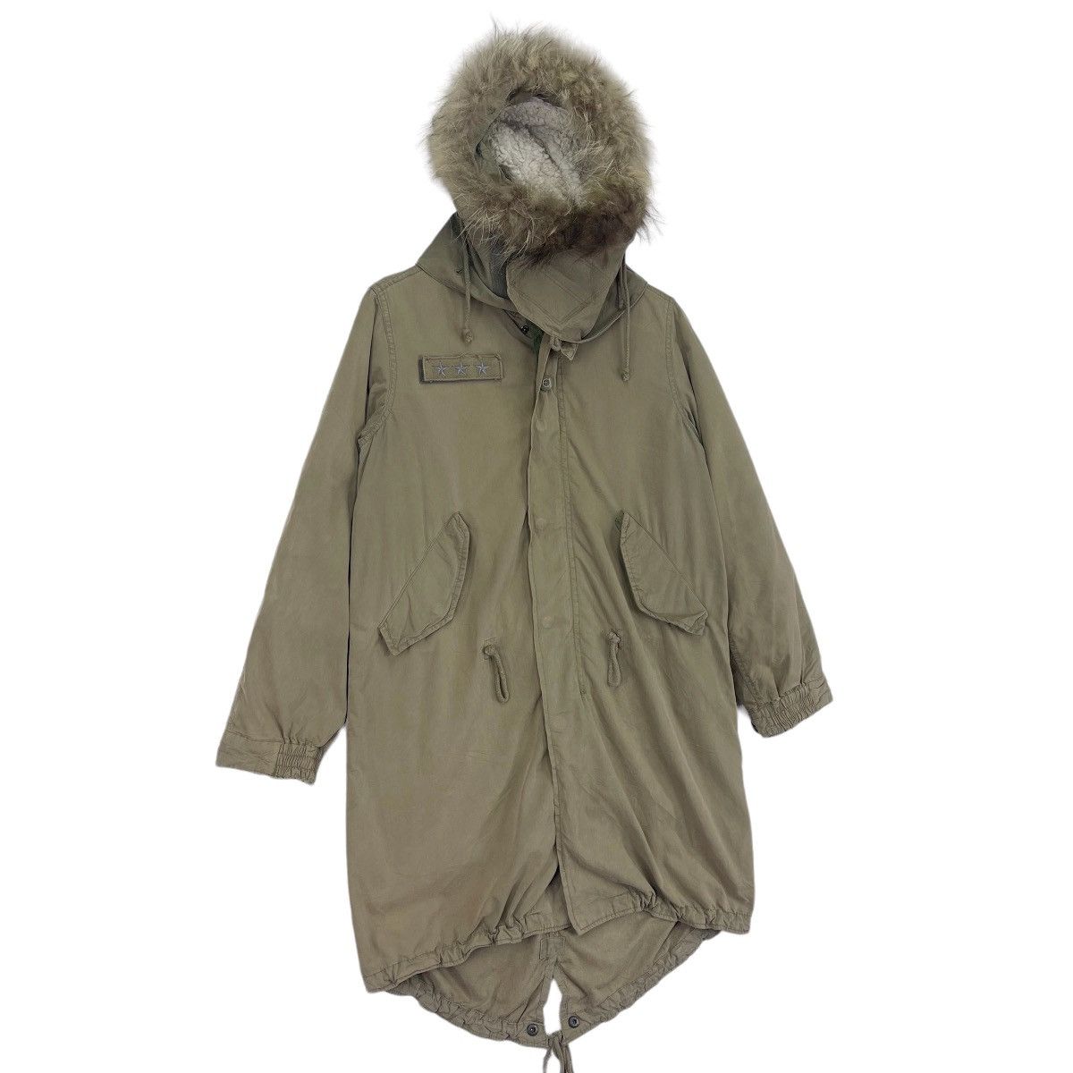 Avirex × Parka London Avirex Fishtail Fur Hoodie Parka Jacket Size US M / EU 48-50 / 2 - 5 Thumbnail