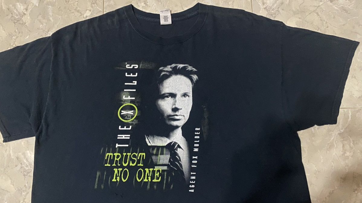 Vintage The X files movie shirt Size US L / EU 52-54 / 3 - 3 Thumbnail