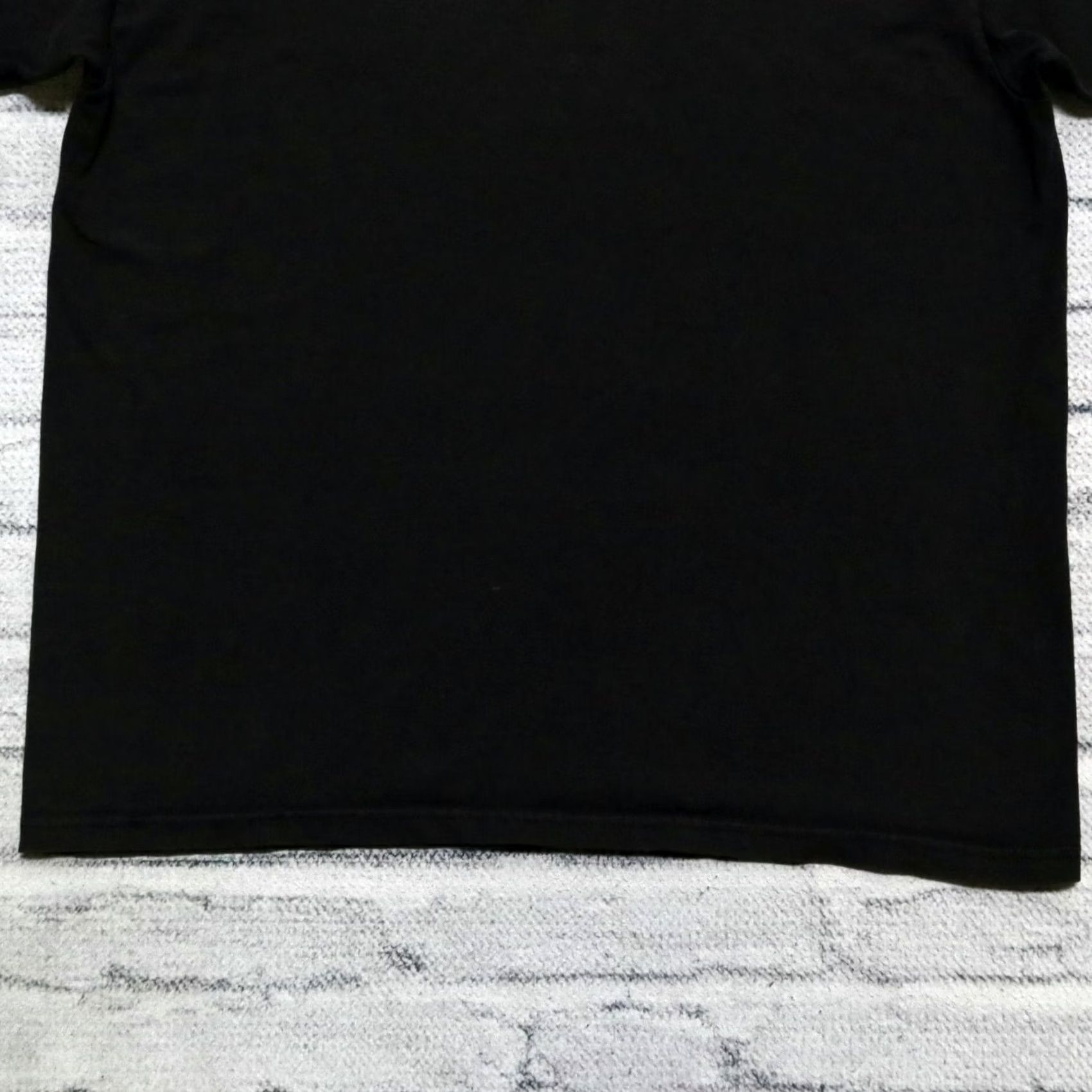 Nike VINTAGE Nike Big Swoosh Logo Shirt Mens L Black Size US L / EU 52-54 / 3 - 5 Thumbnail