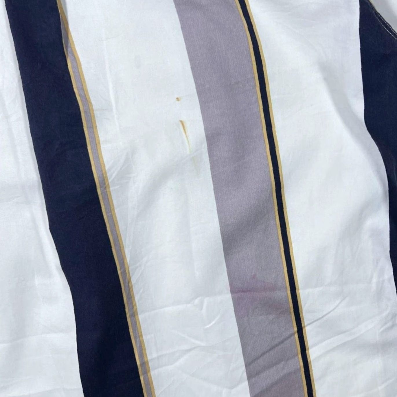 Vintage VINTAGE Trader Bay Colour Block Multi Striped Button-Up Long Sleeve Shirt XL Mens Size US XL / EU 56 / 4 - 5 Thumbnail