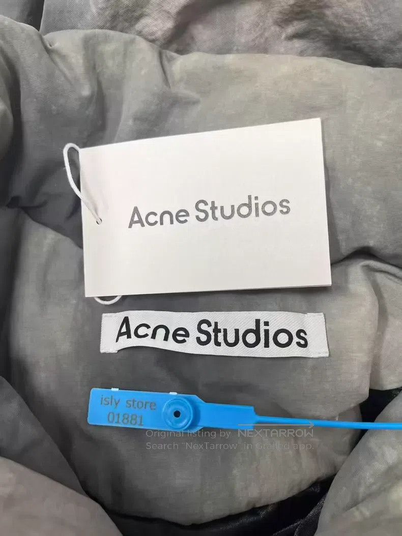 Acne Studios Acne Studios Graffiti Stand Collar Loose Long Sleeve Jacke Size US S / EU 44-46 / 1 - 4 Thumbnail