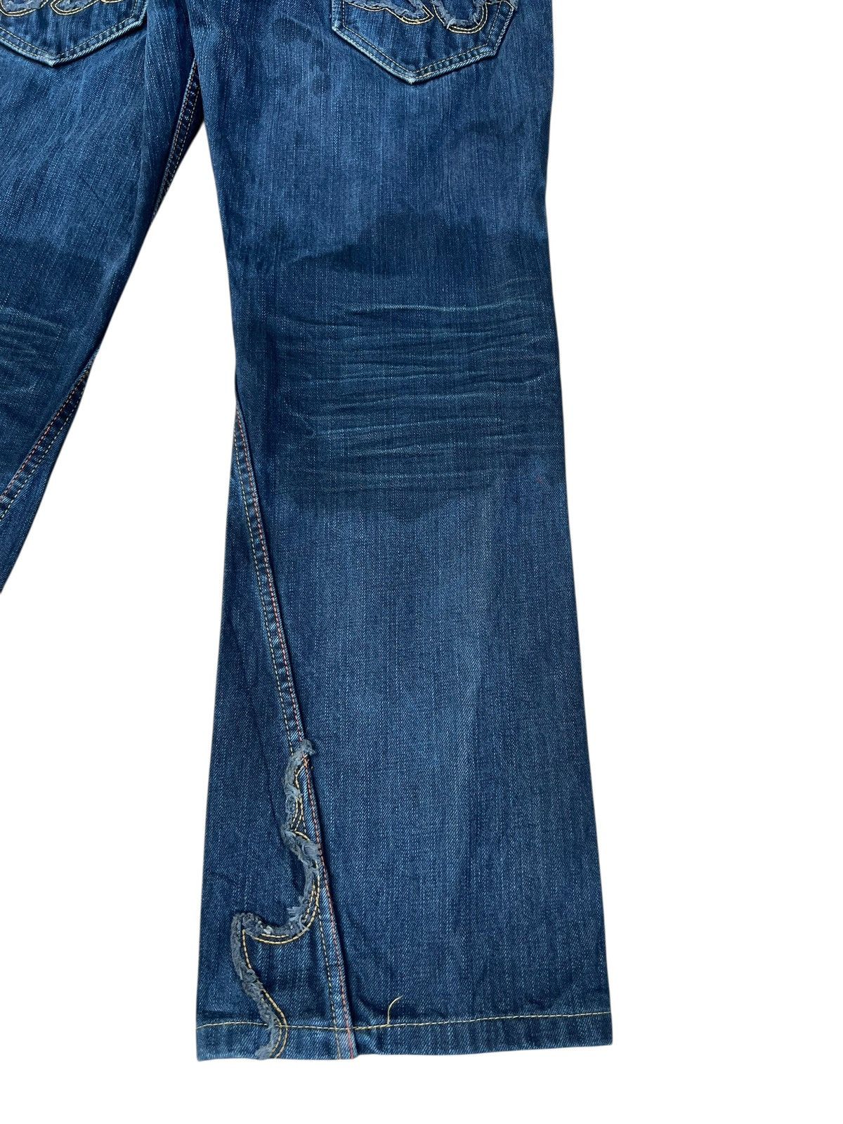 Nicole Club Nicole Club For Men Oily Waxed Denim Jeans Size US 31 - 19 Thumbnail