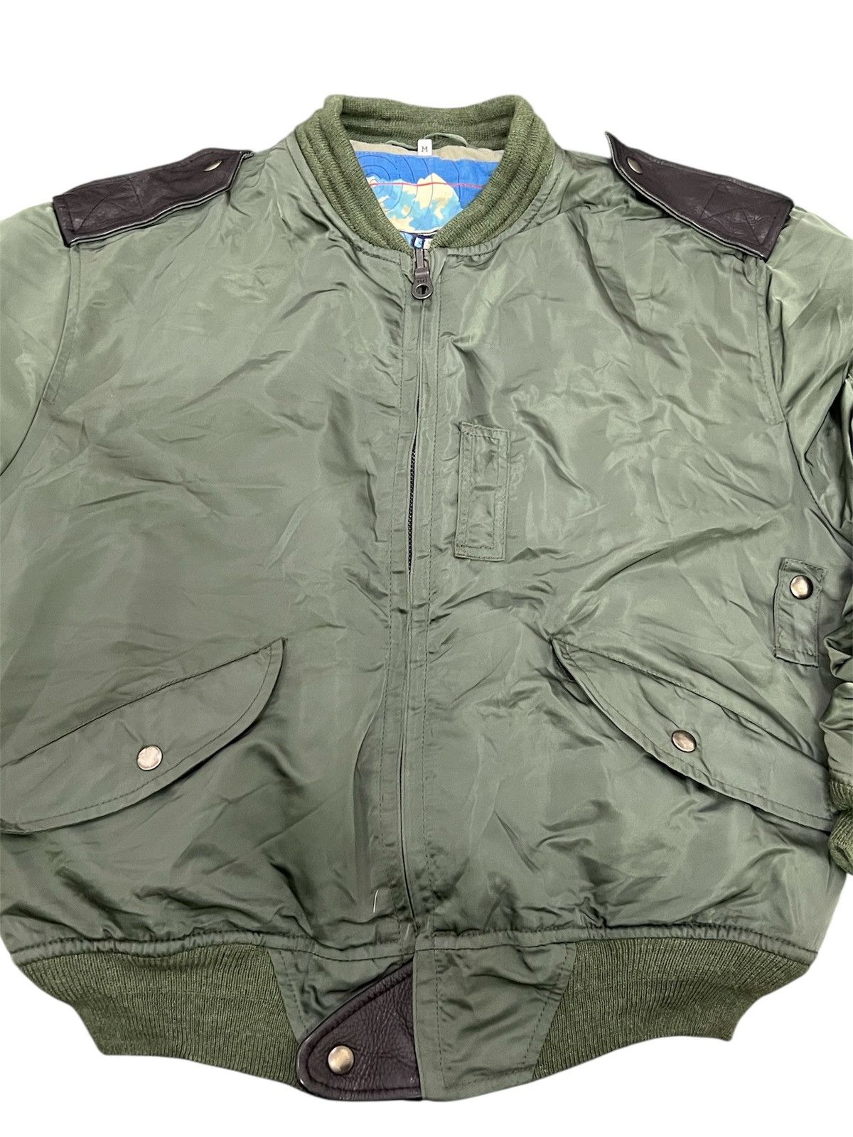 Chevignon Iconic Chevignon Bomber / Flight Jacket – Made in France Size US XL / EU 56 / 4 - 3 Thumbnail