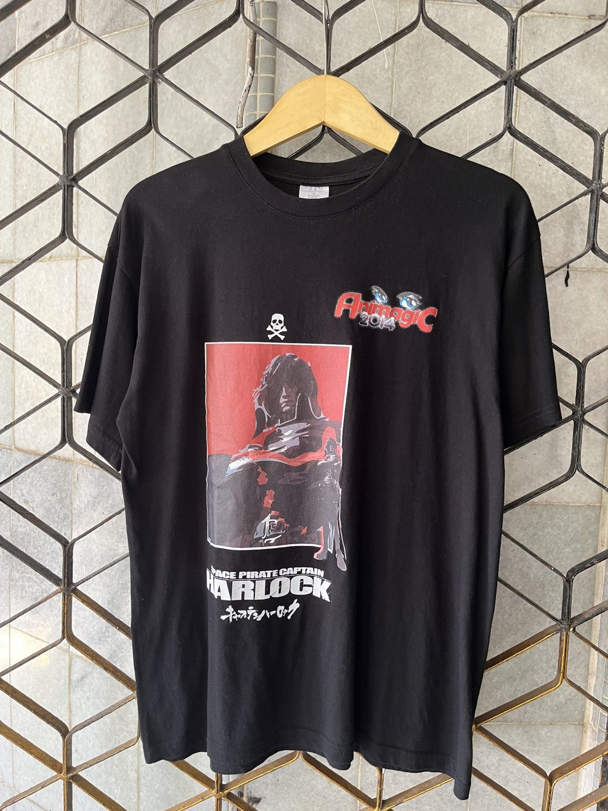 Anime RARE Captai Harlock Animagic 2014 Anime T-Shirt Size US L / EU 52-54 / 3 - 1 Thumbnail