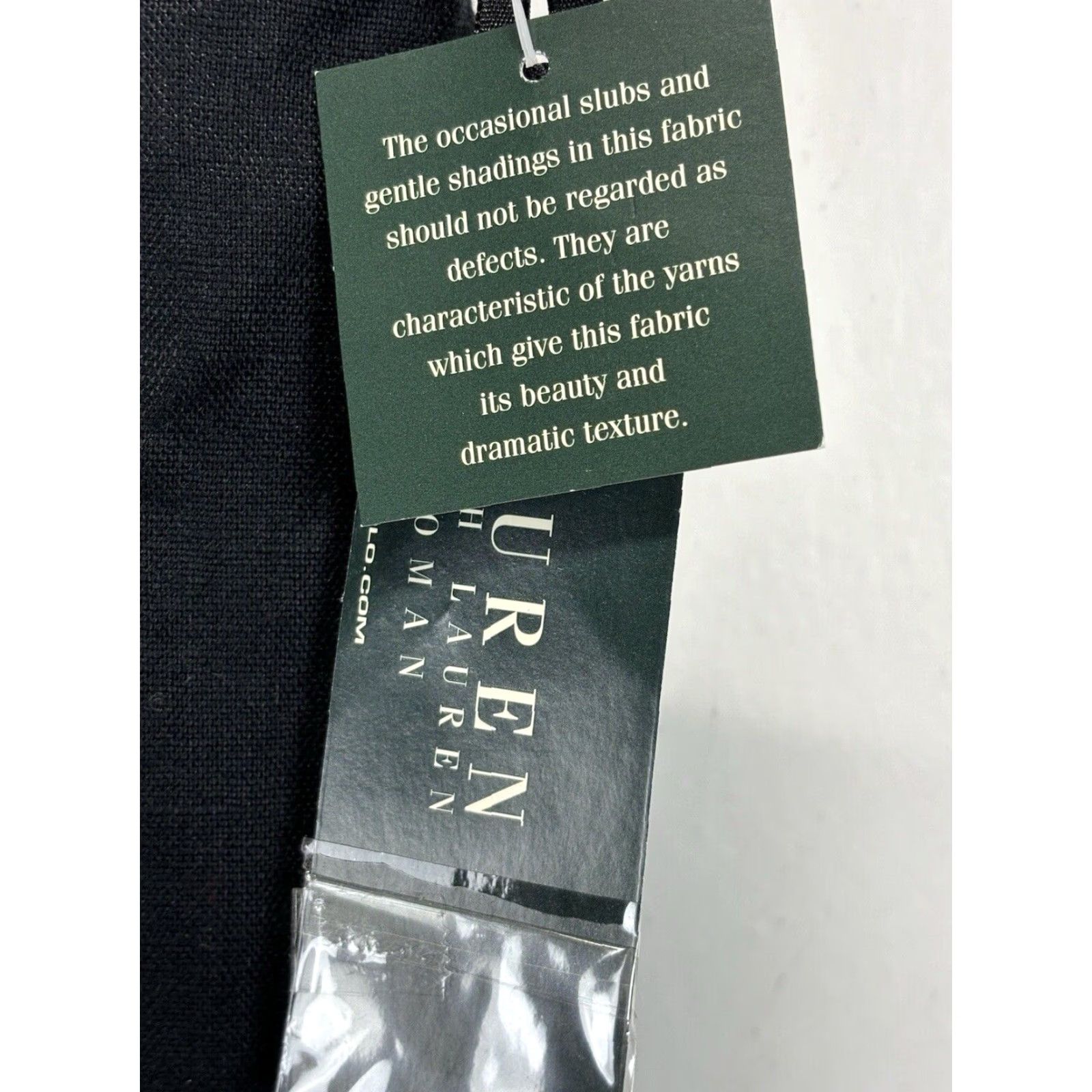 Ralph Lauren NEW Lauren Ralph Lauren Plus Size 20W Black Linen Dress Pants Slacks Belted Womens Classic Size 42" / US 20 - 8 Thumbnail