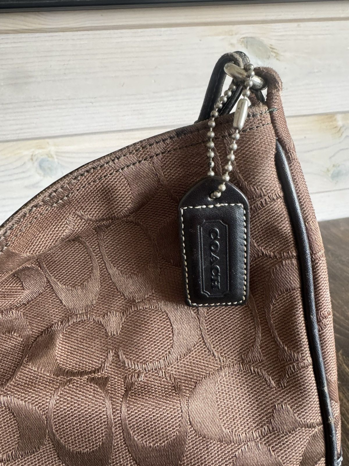 Coach Classic Coach Signature Hobo Shoulder Bag Size ONE SIZE - 4 Thumbnail