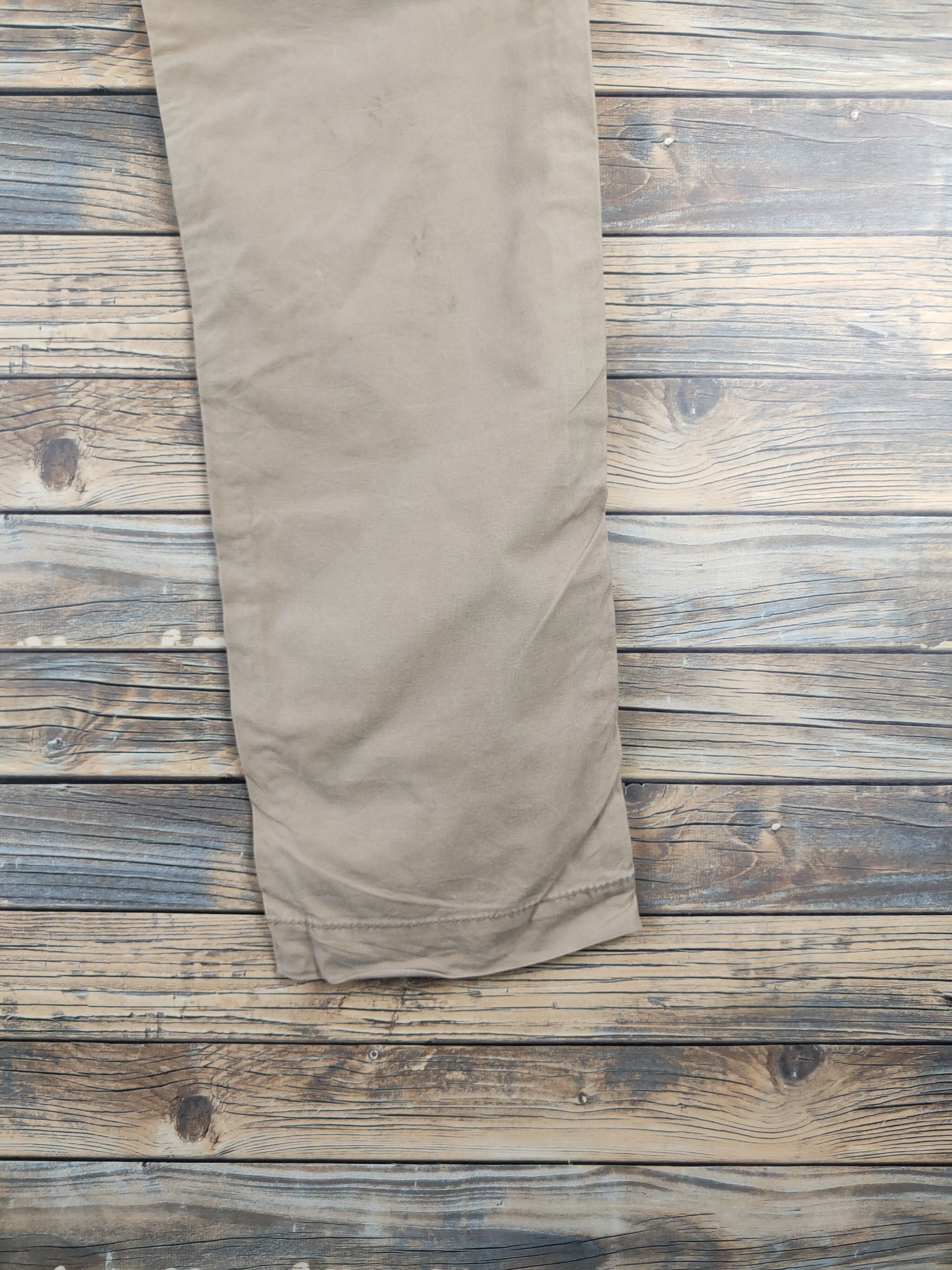 Japanese Brand DL Edwin-Blue Trip Beige Multipocket Cargo Pants #sp46-264T Size US 32 / EU 48 - 11 Thumbnail
