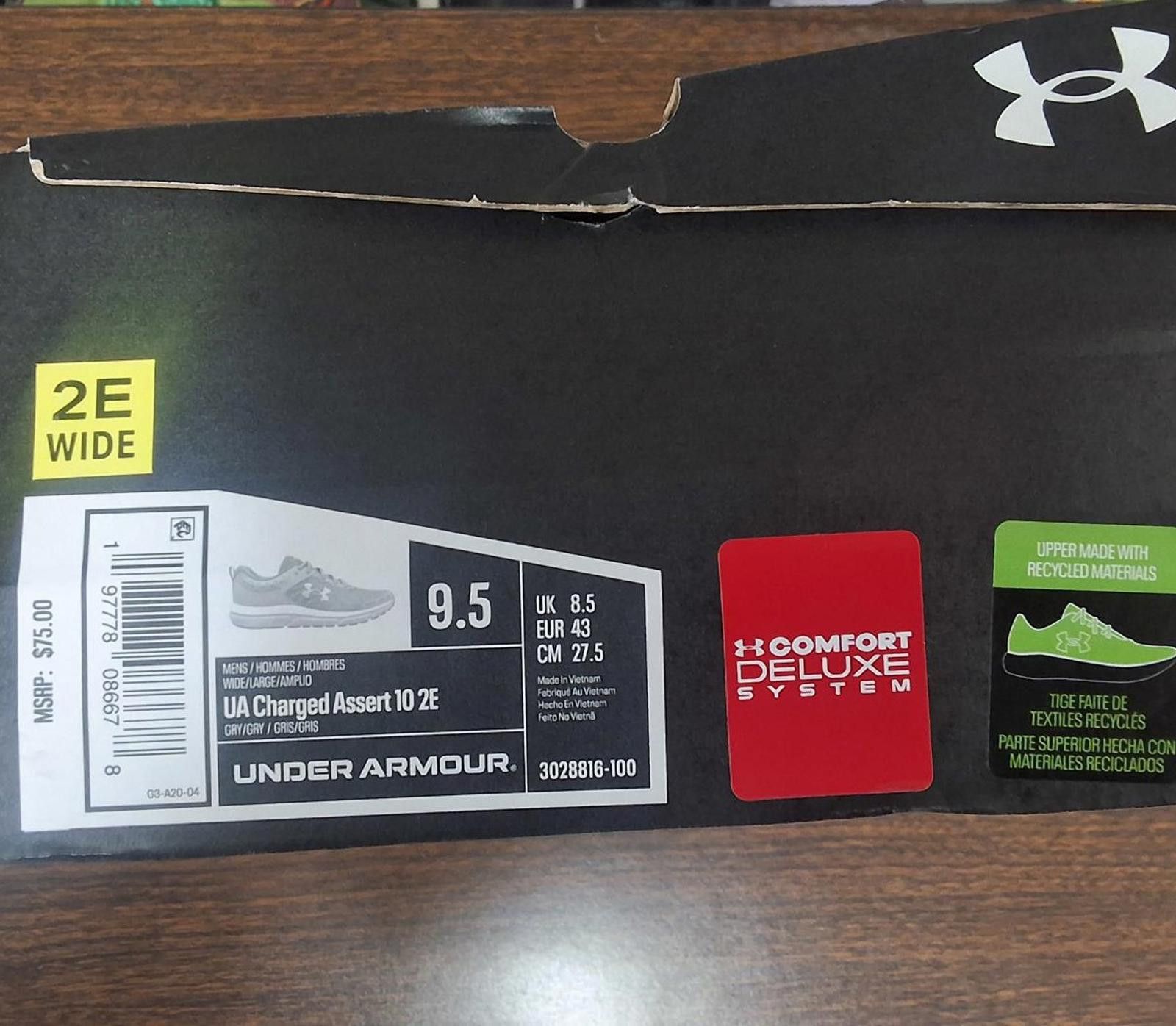 Under Armour Speedy Gray Under Armour Sneakers - Grab 'Em Fast! Size US 9.5 / EU 42-43 - 9 Thumbnail