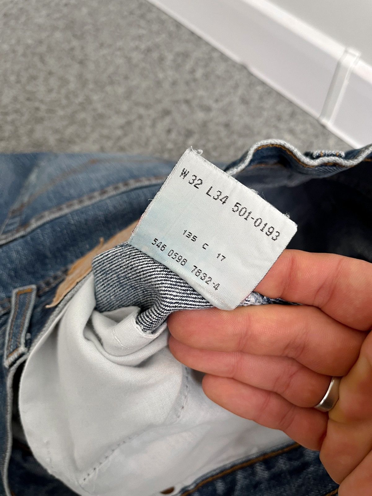 Levi's × Levi's Vintage Clothing VINTAGE 501 LEVI’s MADE IN USA W32 L34 100% cotton Size US 32 / EU 48 - 7 Thumbnail