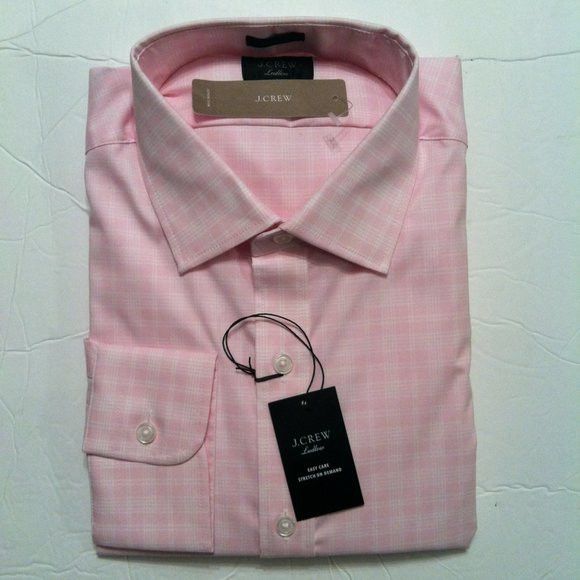 LUDLOW MENS NEW PINK COTTON DRESS SHIRT SIZE:16/33