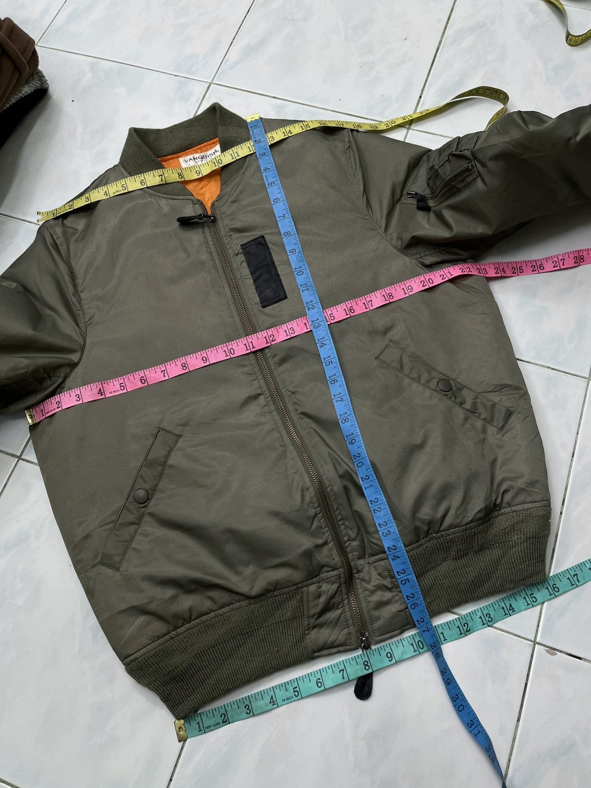 Vanquish 🔥🔥🔥ARCHIVE VANQUISH MA1 BOMBER FLIGHT JACKET Size US M / EU 48-50 / 2 - 16 Thumbnail