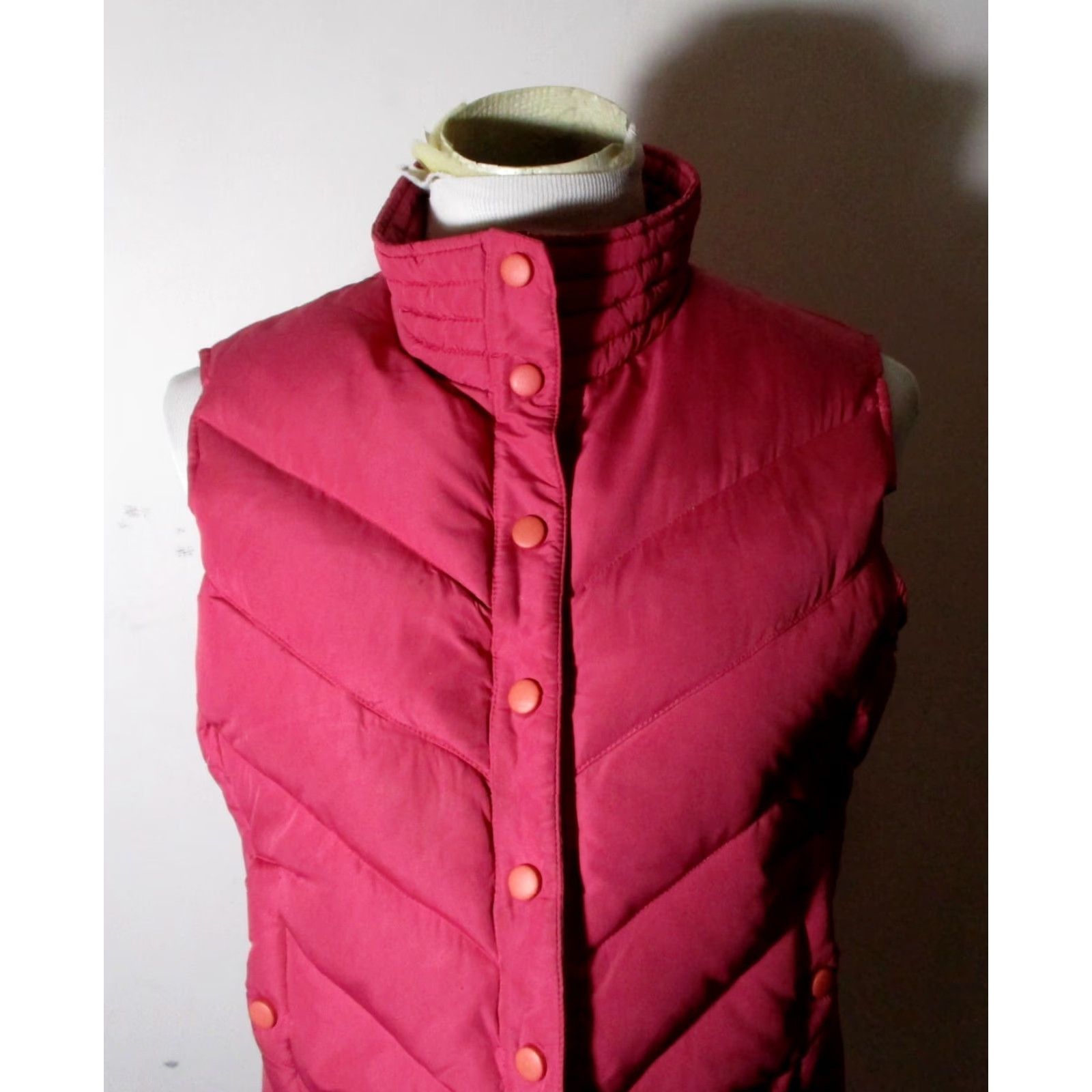 Vintage MAURICES Pink Mauve Down Insulated Vest Women's L Vest Pink Mauve Down Insulated Women’s L Size L / US 10 / IT 46 - 2 Thumbnail