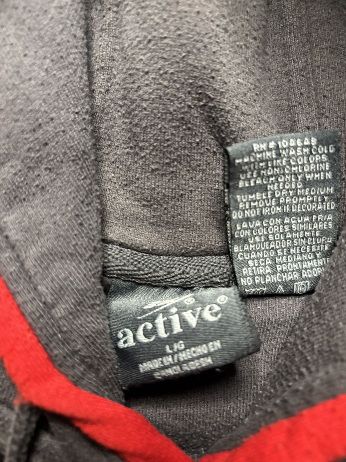 Other Grey Red Vintage Maryland Hoodie Size US L / EU 52-54 / 3 - 3 Thumbnail