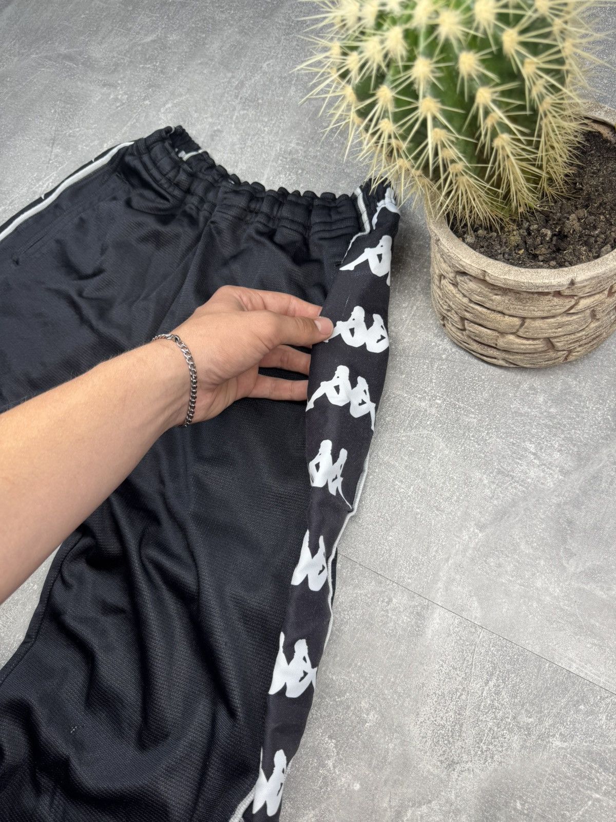 Kappa Vintage Kappa Gara Track Pants 90s Size US 32 / EU 48 - 4 Thumbnail