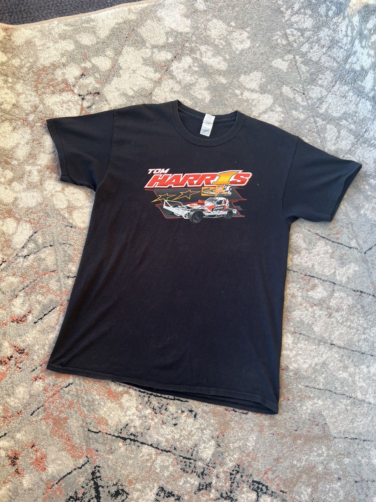 Vintage Tom Harris Vintage Racing Tee Size US L / EU 52-54 / 3 - 1 Thumbnail