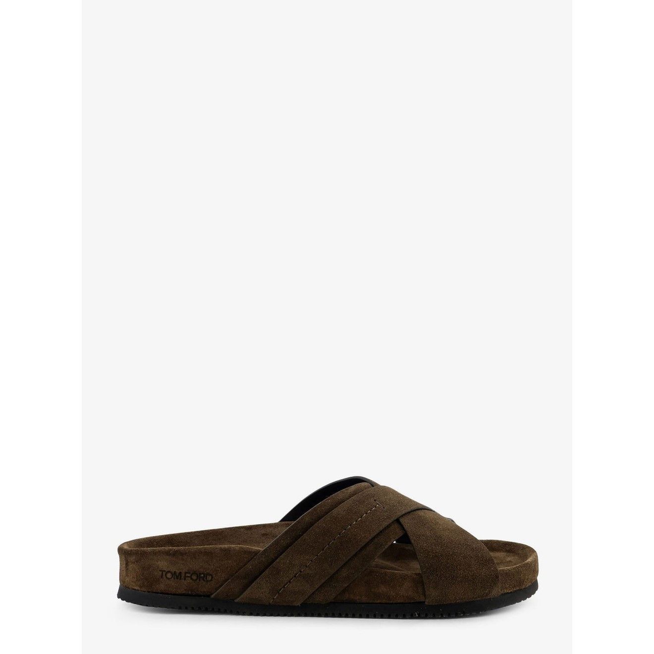Tom Ford TOM FORD Brown Suede Sandals New & Authentic (Men's size:8;) Size US 8 / EU 41 - 1 Thumbnail