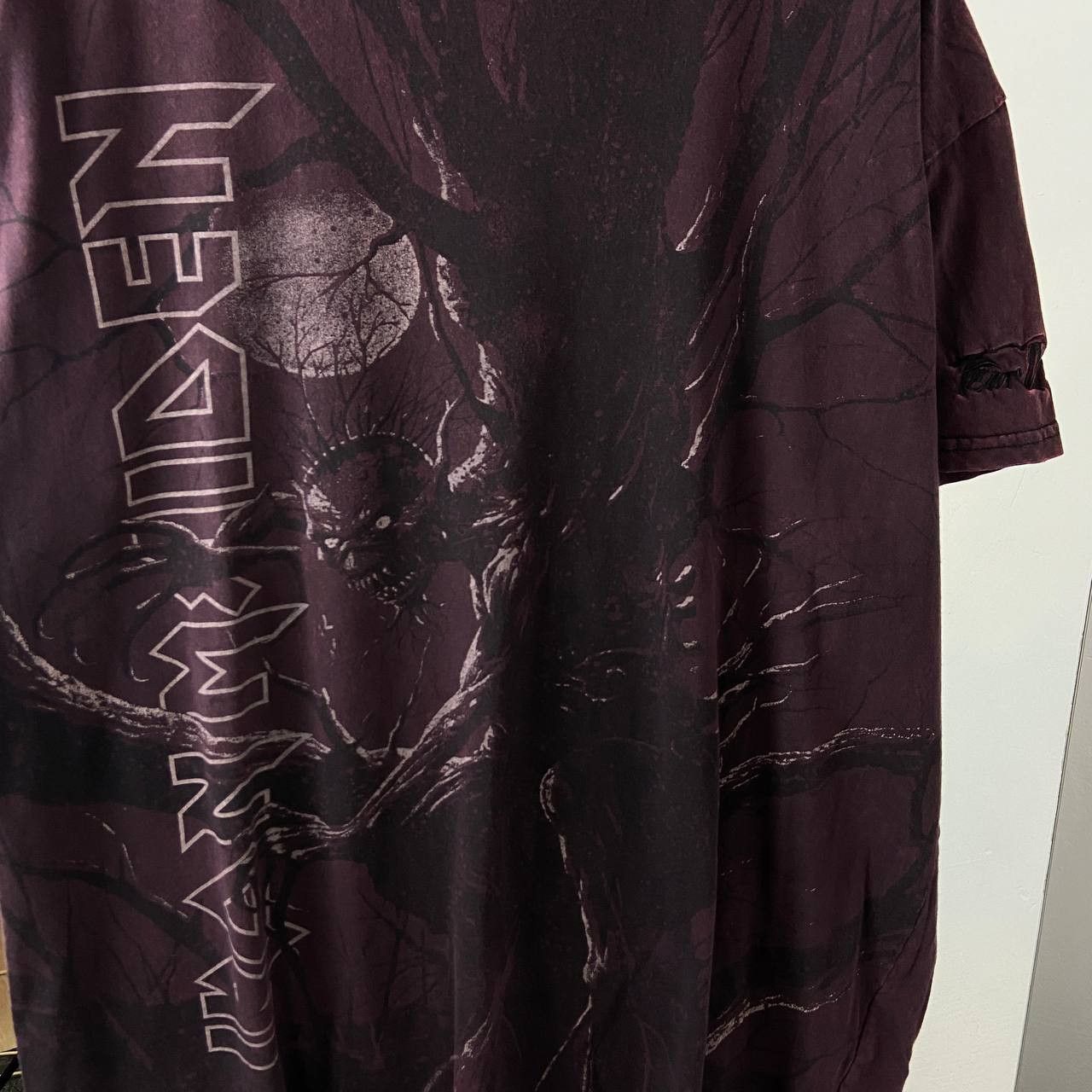 Band Tees Iron Maiden Vintage Overprint Rock Band T-Shirt Size US XXL / EU 58 / 5 - 3 Thumbnail