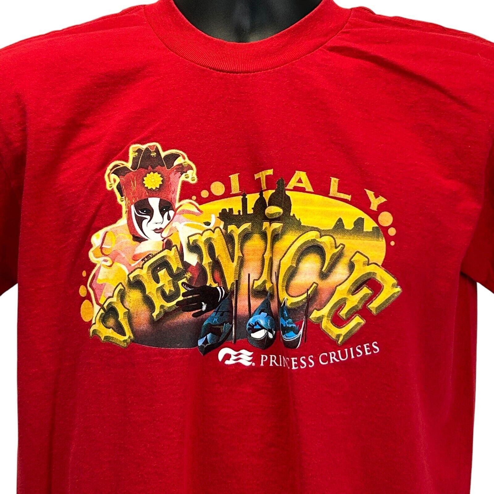 Vintage Vintage 90s Venice Italy Princess Cruises T Shirt S Small Size US S / EU 44-46 / 1 - 1 Thumbnail