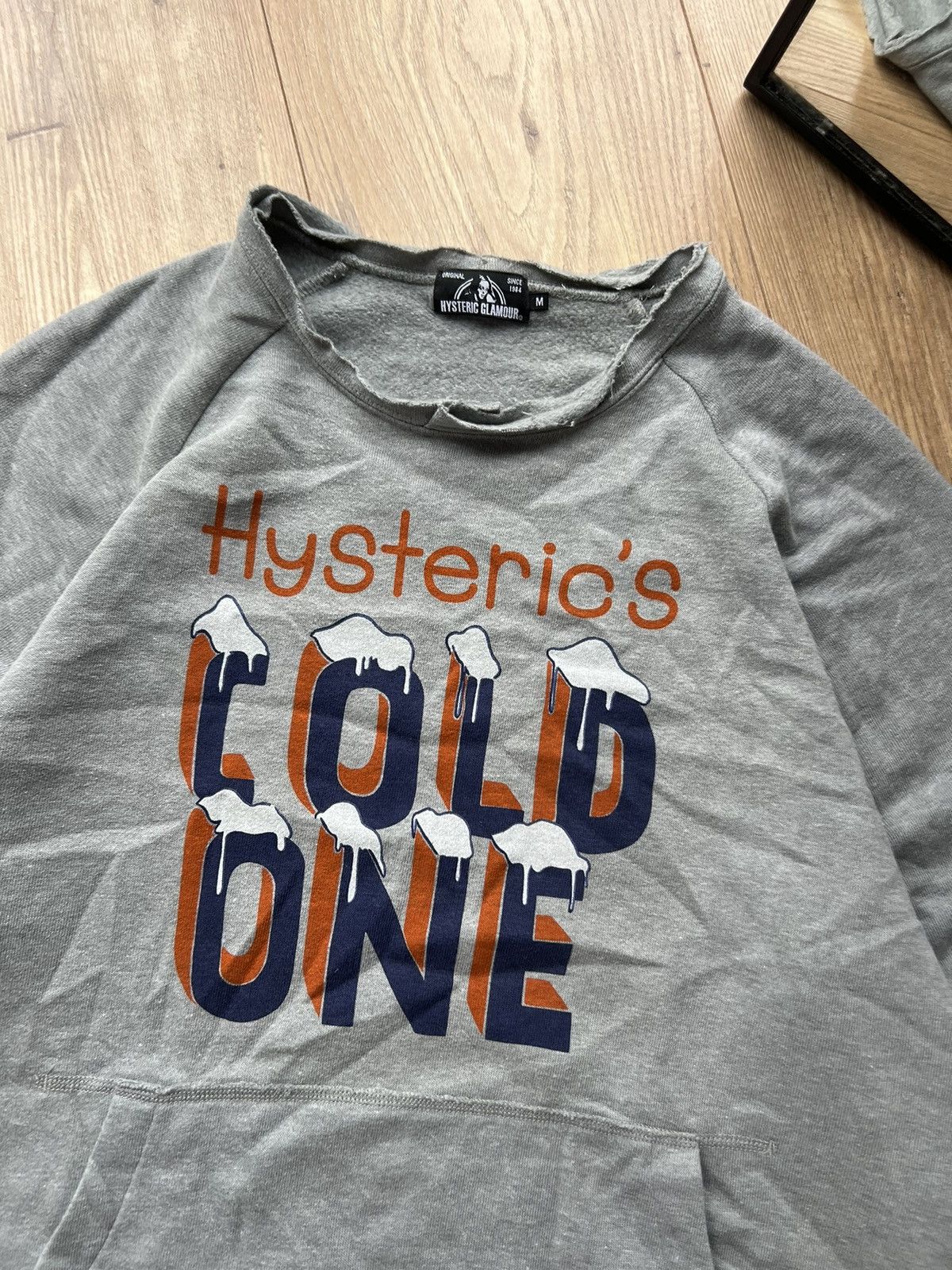 Hysteric Glamour HYSTERIC GLAMOUR HYSTERIC’S COLD ONE SPELLOUT CREWNECK RARE Size US M / EU 48-50 / 2 - 3 Thumbnail