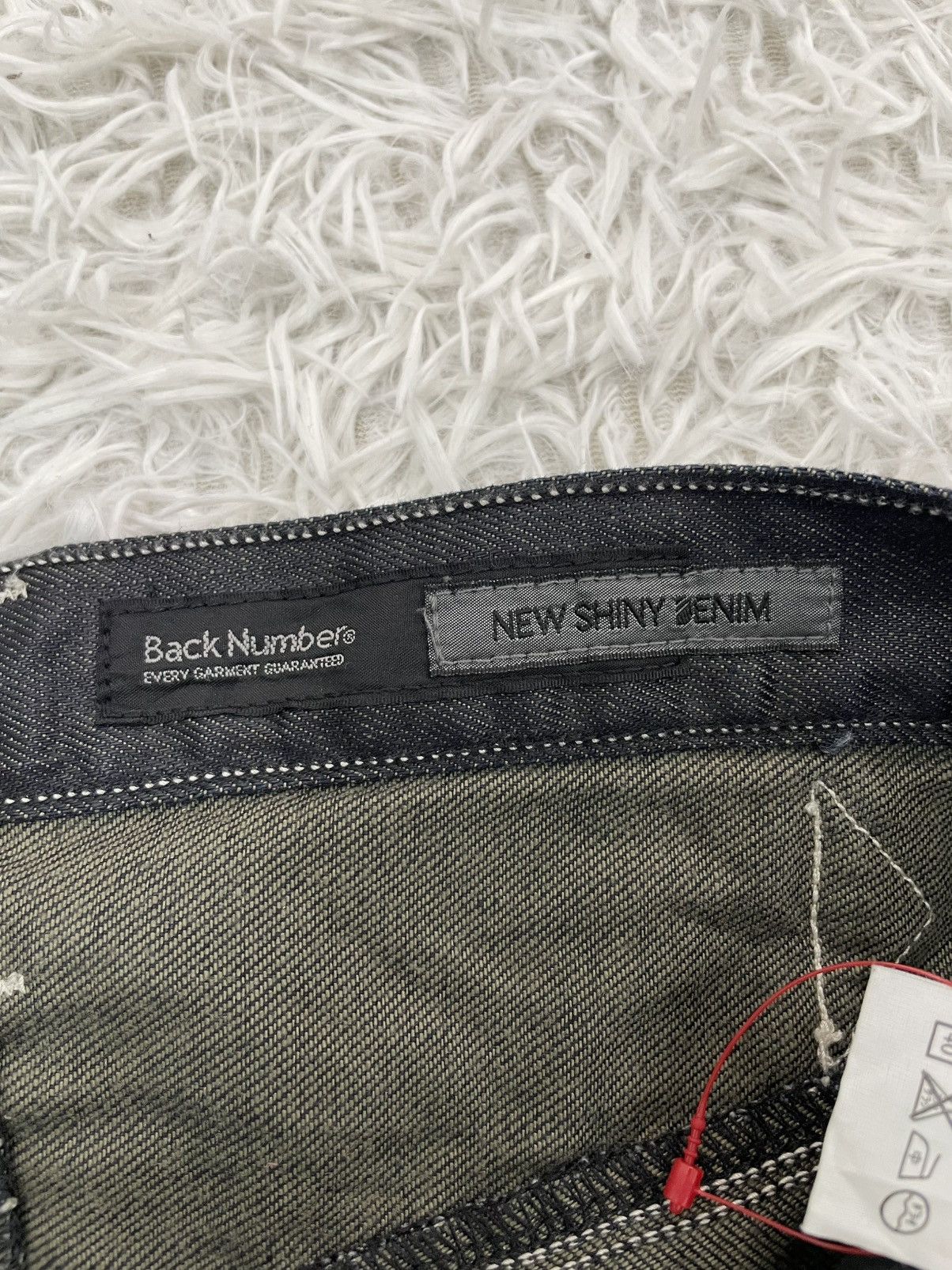 Japanese Brand Back Number RUDO Buckle Back Jeans Pant Made in Japan Size US 29 - 15 Thumbnail