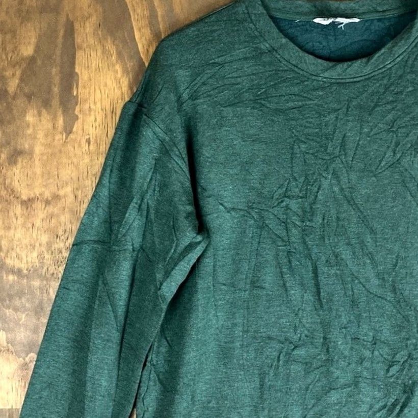 Orvis Orvis Women Sweatshirt Green Pullover Crew Neck Super Soft Long Sleeve Stretch S Size S / US 4 / IT 40 - 4 Thumbnail