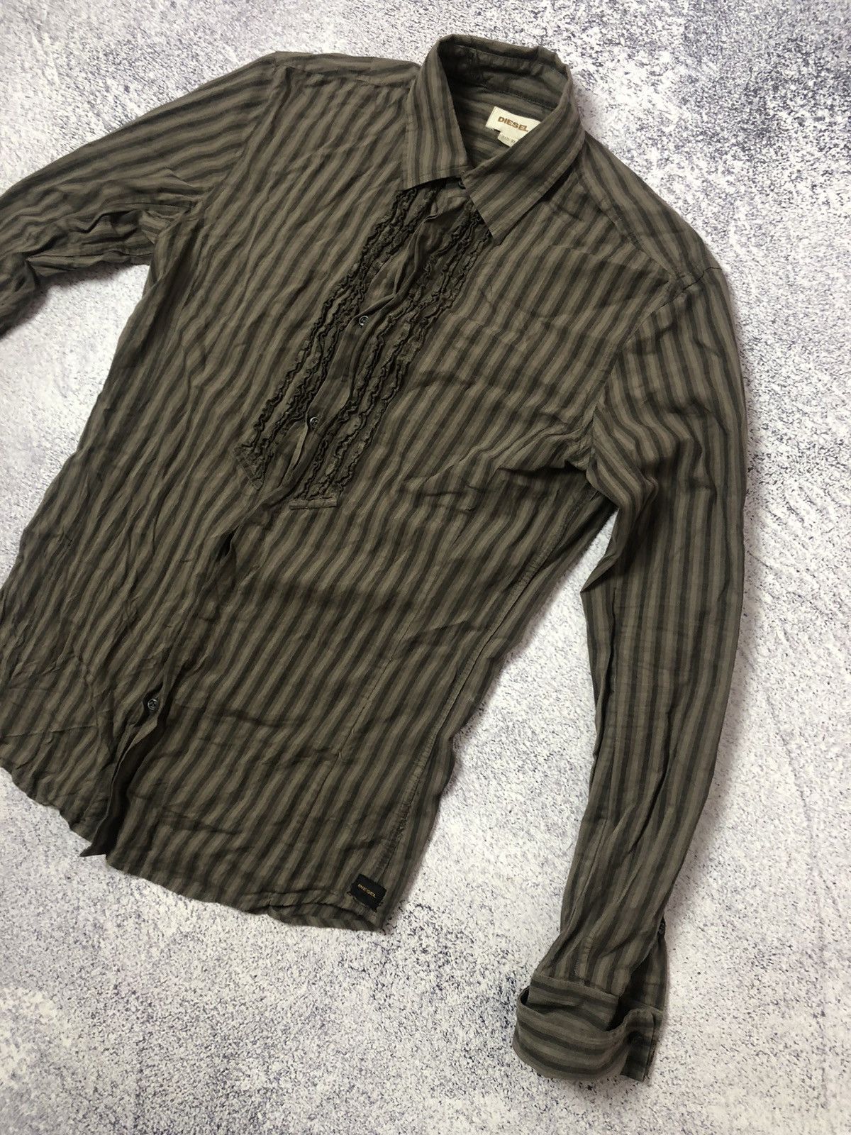 Diesel Men's shirt Diesel y2k size Xl y2k luxury USA men’s casual Size US XL / EU 56 / 4 - 2 Thumbnail