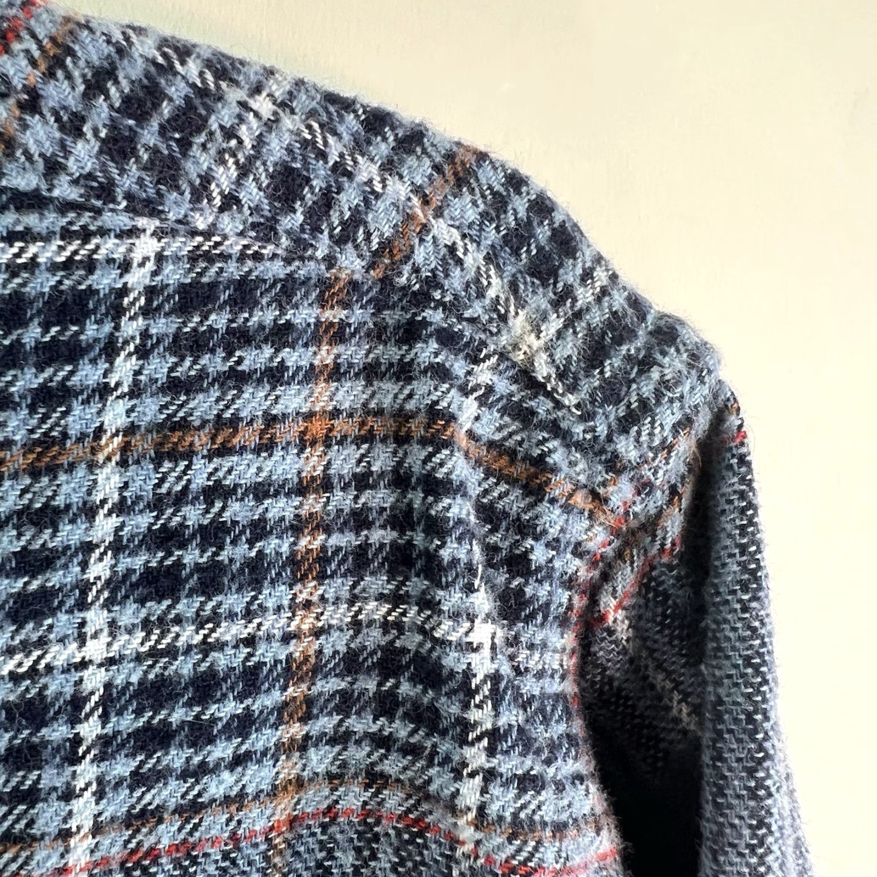 Eddie Bauer Eddie Bauer Plaid Flannel Button-Up Shirt Mens 2XL Blue Size US XXL / EU 58 / 5 - 2 Thumbnail
